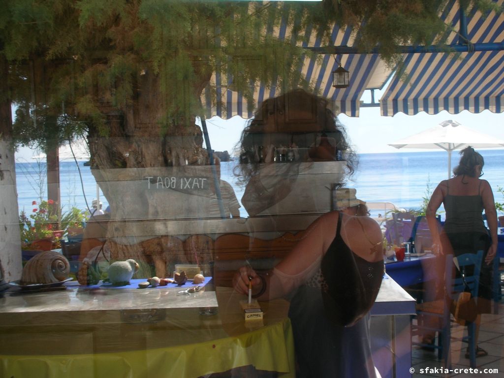 Photo report of a stay around Loutro, Sfakia, Crete in July 2009